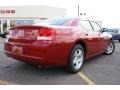 2009 Inferno Red Crystal Pearl Dodge Charger SXT  photo #5