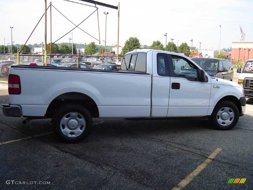 2008 F150 XL Regular Cab - Oxford White / Medium/Dark Flint photo #6