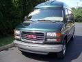 2001 Polo Green Metallic GMC Savana Van 2500 SLE Passenger Wheelchair Access Conversion  photo #7
