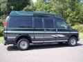 2001 Polo Green Metallic GMC Savana Van 2500 SLE Passenger Wheelchair Access Conversion  photo #37