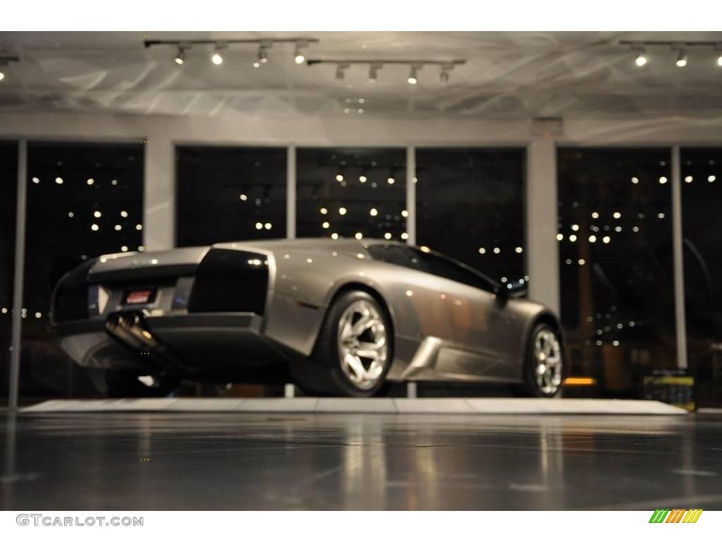 2002 Murcielago Coupe - Grey Metallic / Grey photo #4