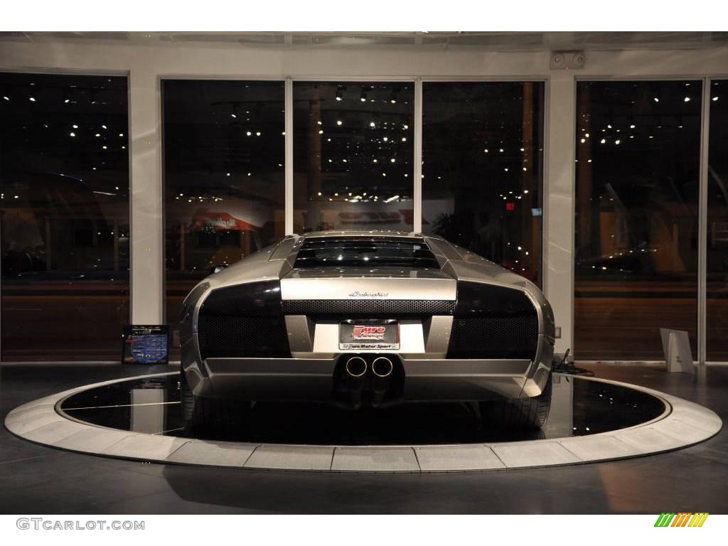 2002 Murcielago Coupe - Grey Metallic / Grey photo #5