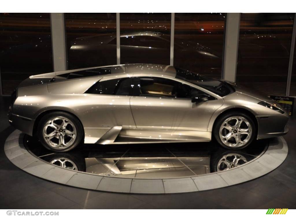 2002 Murcielago Coupe - Grey Metallic / Grey photo #7