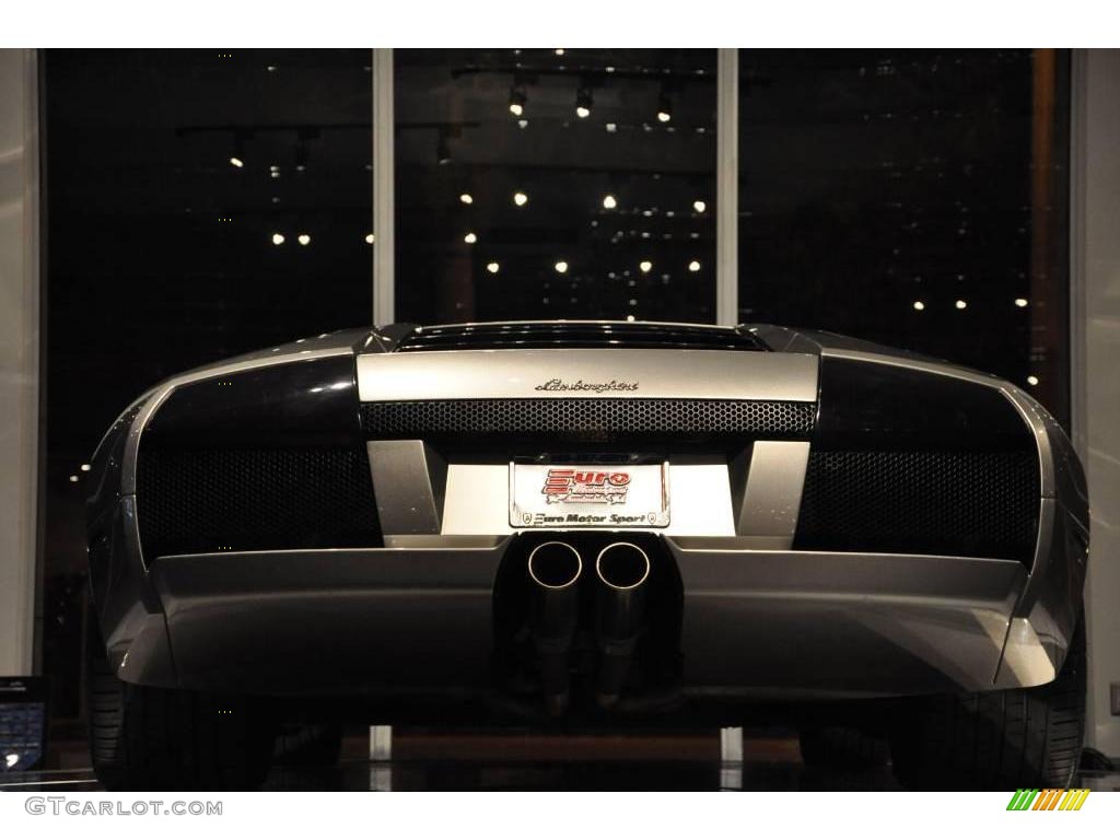 2002 Murcielago Coupe - Grey Metallic / Grey photo #11