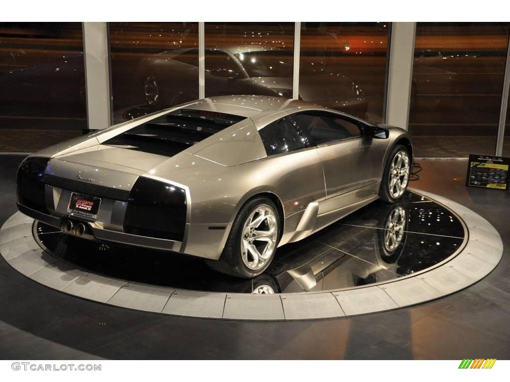 2002 Murcielago Coupe - Grey Metallic / Grey photo #12