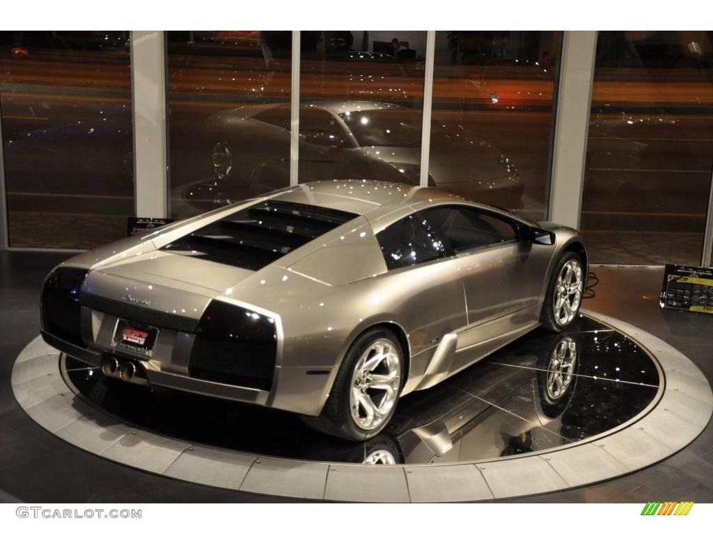 2002 Murcielago Coupe - Grey Metallic / Grey photo #13