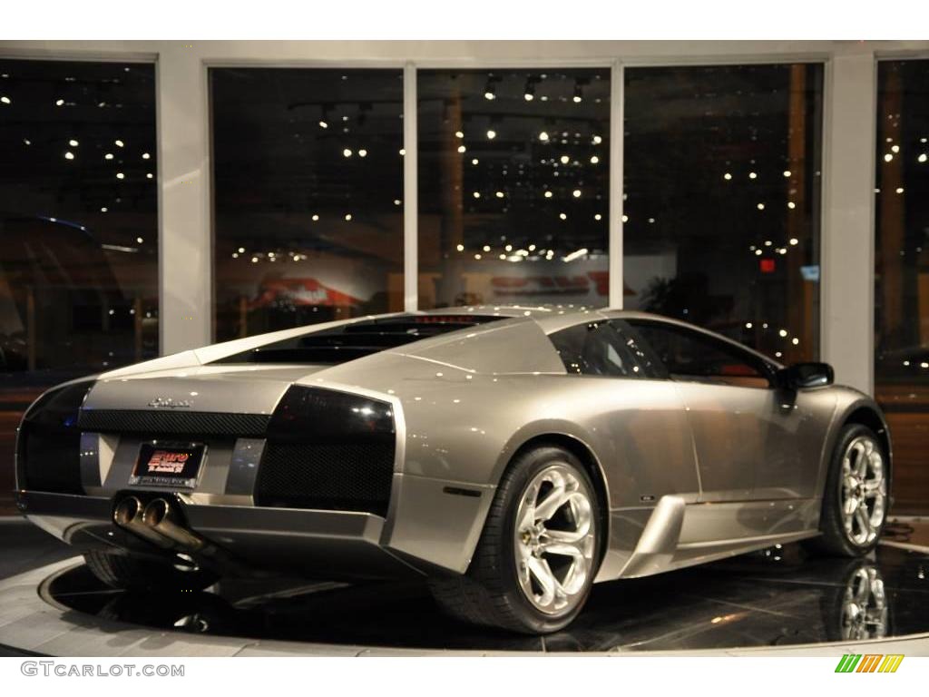 2002 Murcielago Coupe - Grey Metallic / Grey photo #15