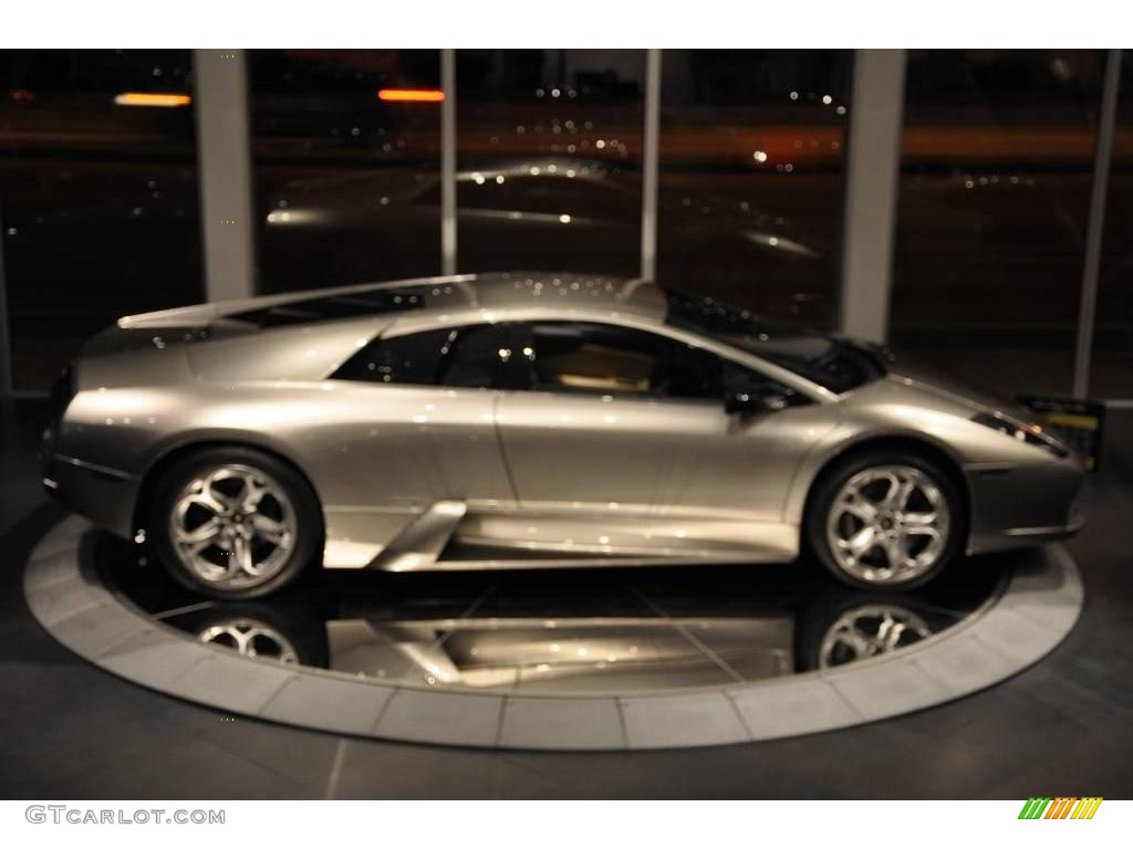 2002 Murcielago Coupe - Grey Metallic / Grey photo #20