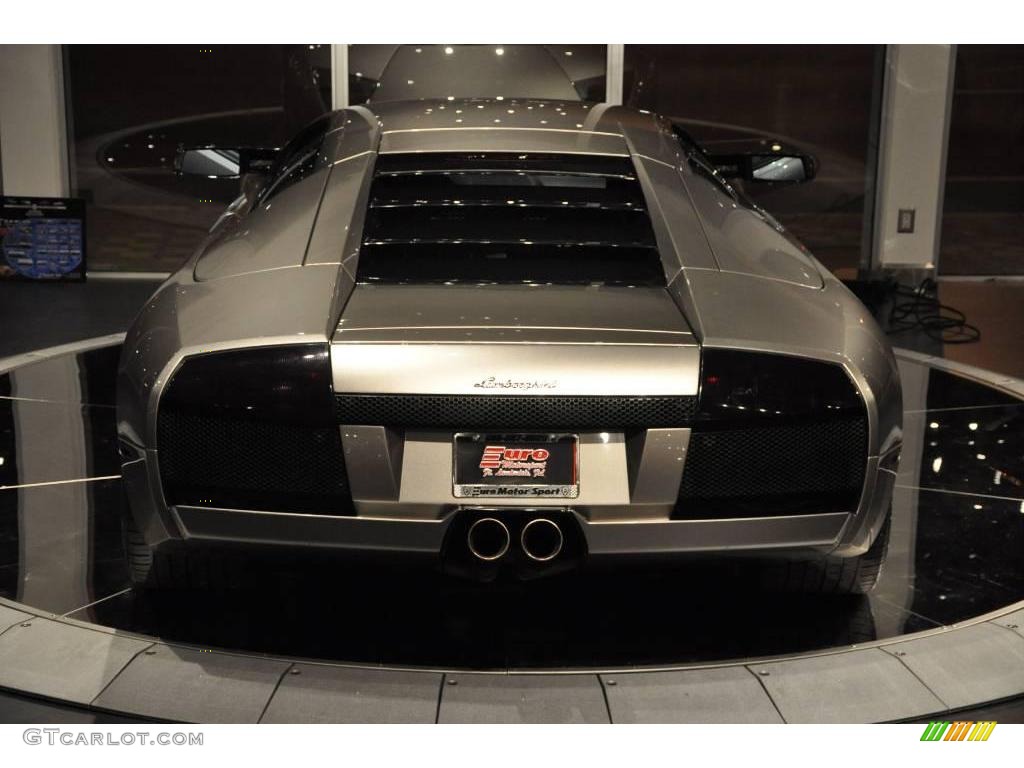 2002 Murcielago Coupe - Grey Metallic / Grey photo #22