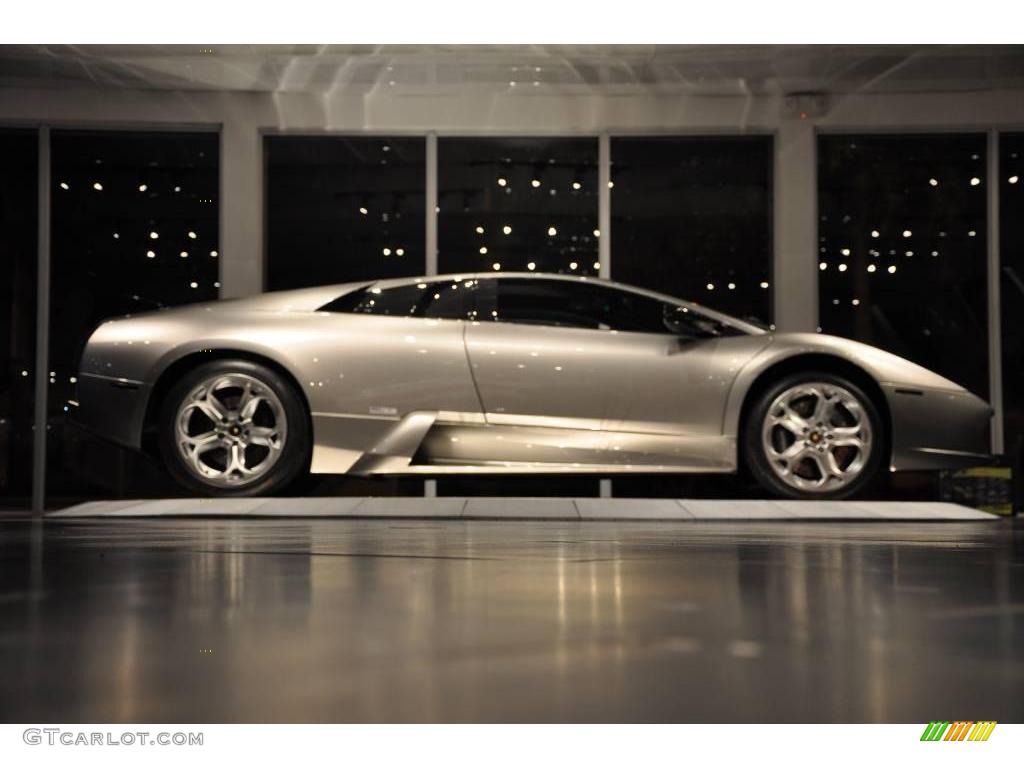 2002 Murcielago Coupe - Grey Metallic / Grey photo #25