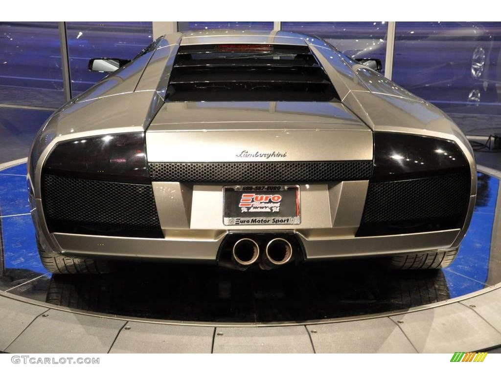 2002 Murcielago Coupe - Grey Metallic / Grey photo #26
