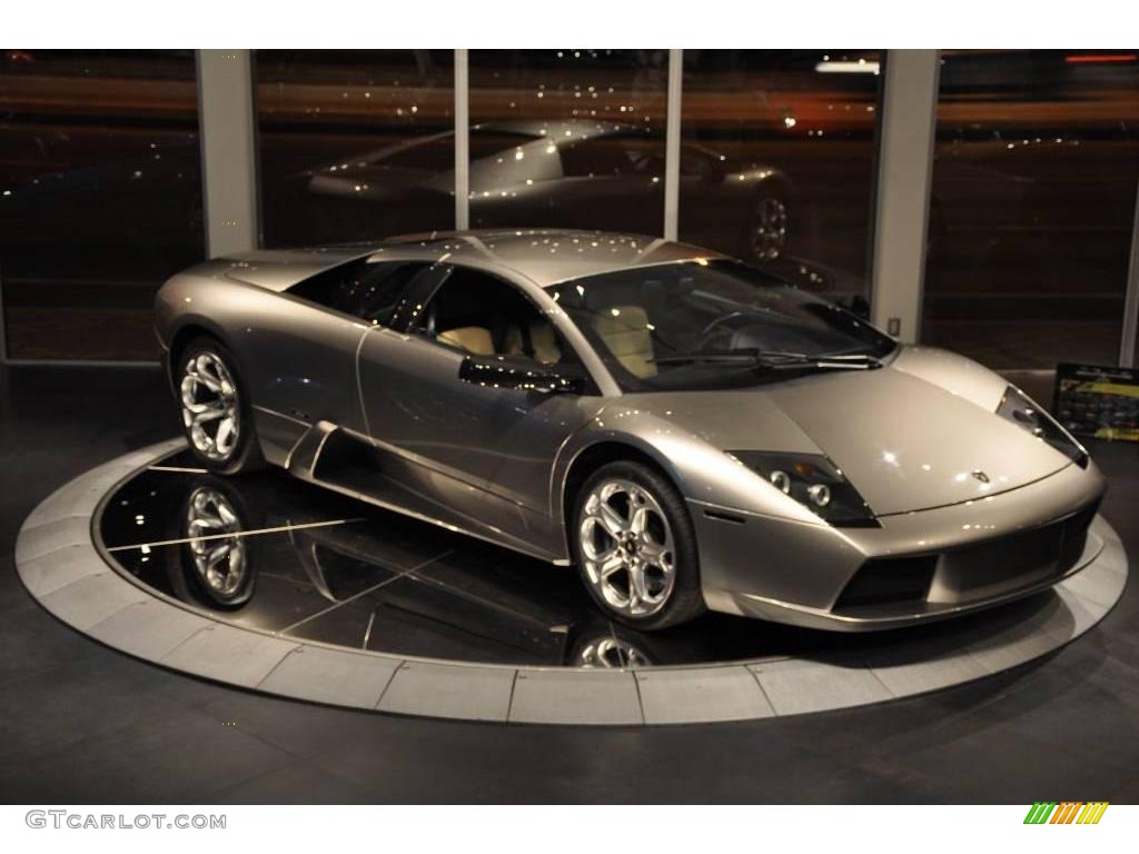 2002 Murcielago Coupe - Grey Metallic / Grey photo #28