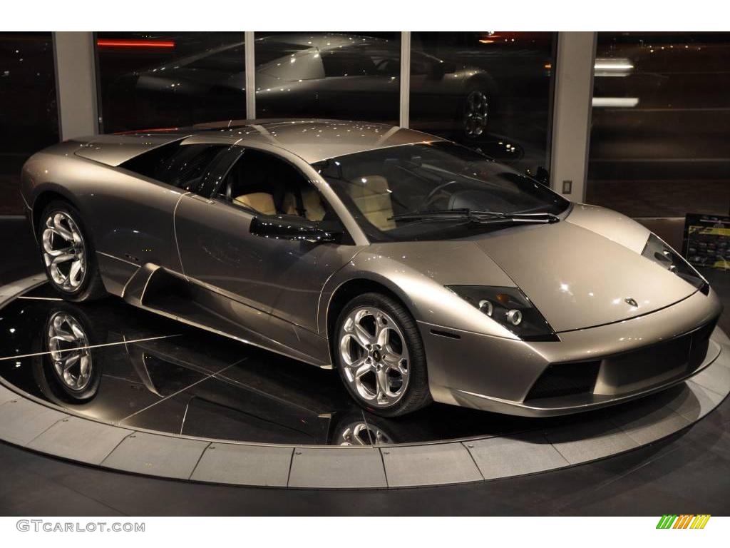 2002 Murcielago Coupe - Grey Metallic / Grey photo #29