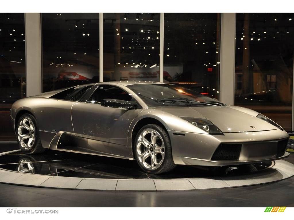 2002 Murcielago Coupe - Grey Metallic / Grey photo #30