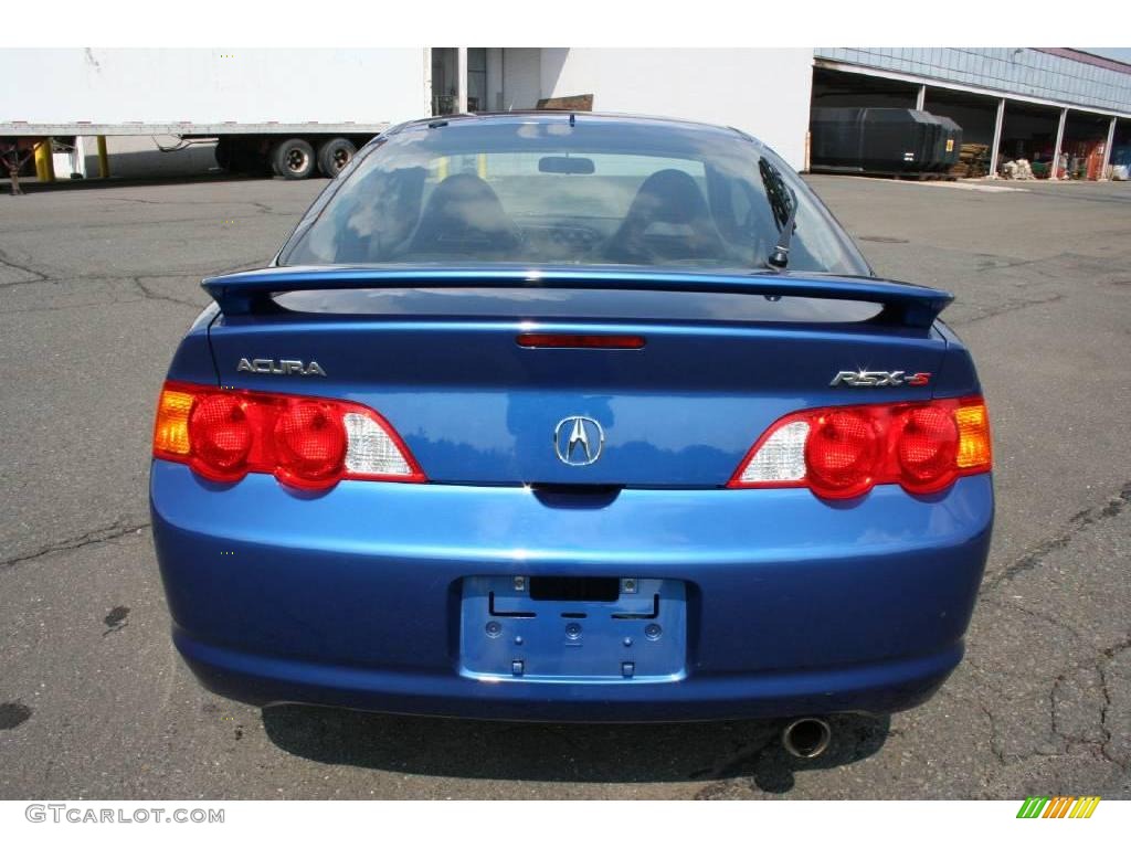 2004 RSX Type S Sports Coupe - Arctic Blue Pearl / Ebony photo #6