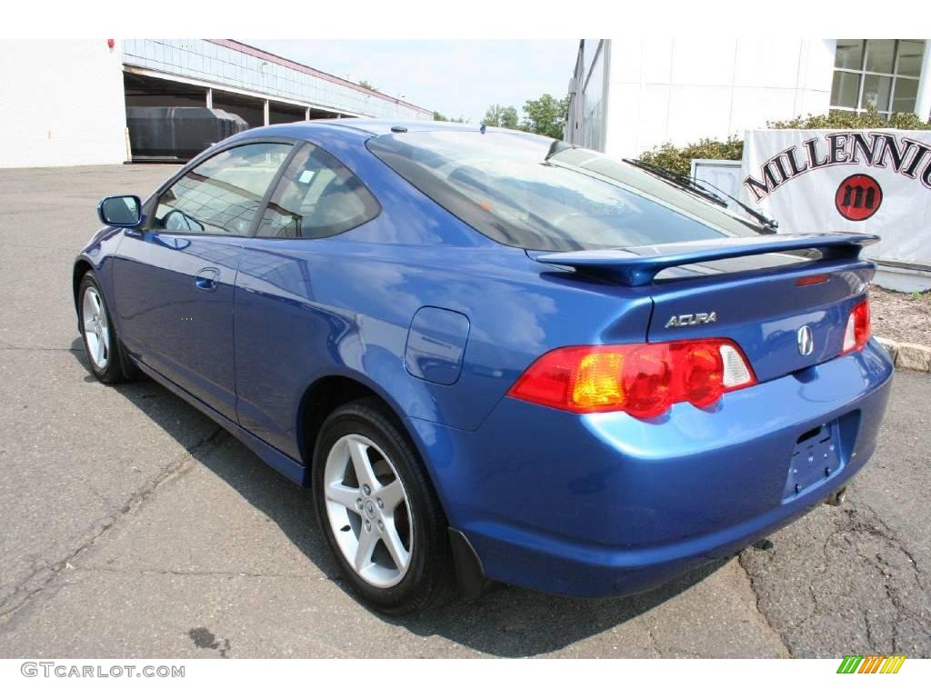2004 RSX Type S Sports Coupe - Arctic Blue Pearl / Ebony photo #7