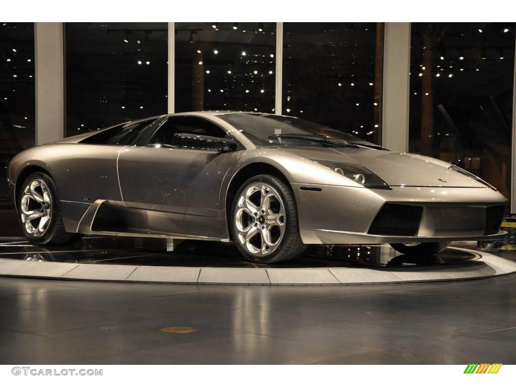 2002 Murcielago Coupe - Grey Metallic / Grey photo #37