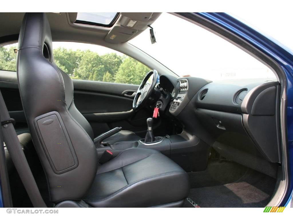 2004 RSX Type S Sports Coupe - Arctic Blue Pearl / Ebony photo #11