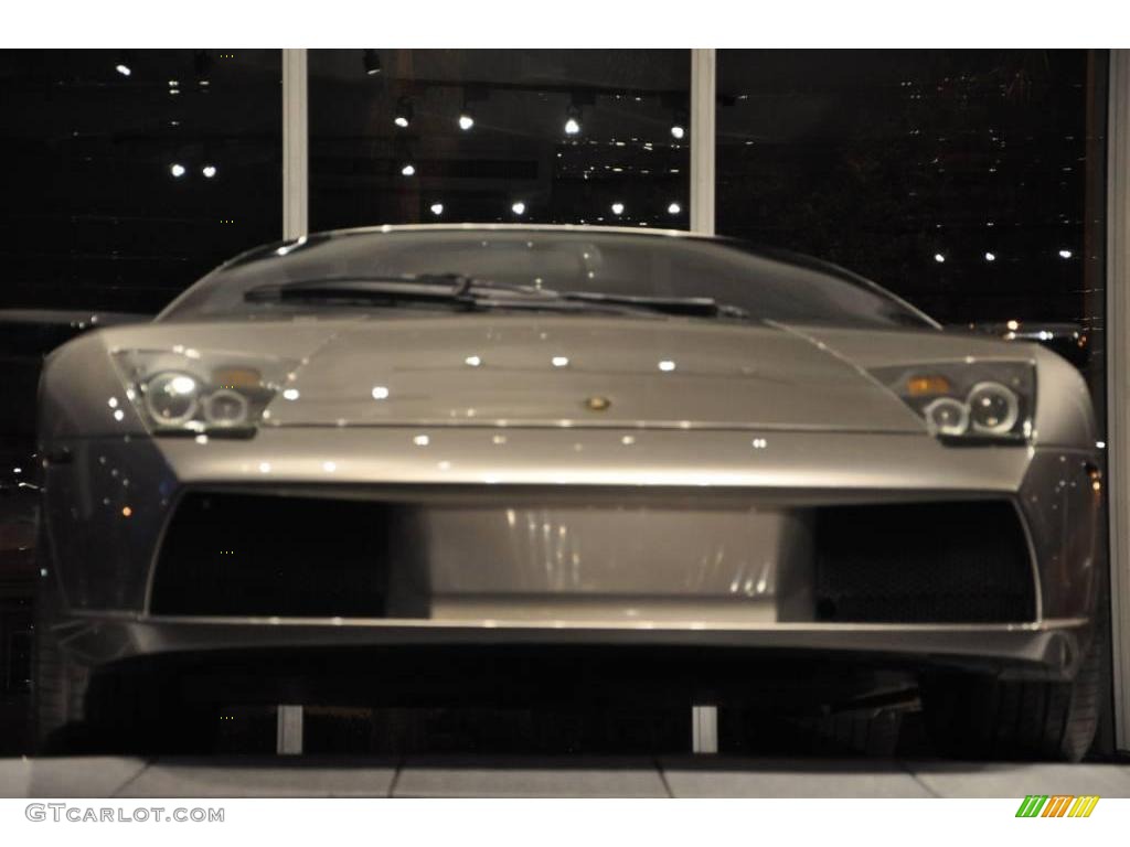 2002 Murcielago Coupe - Grey Metallic / Grey photo #40