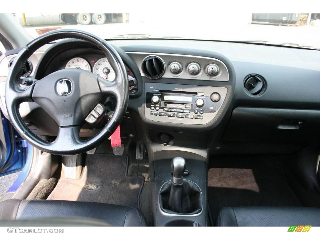 2004 RSX Type S Sports Coupe - Arctic Blue Pearl / Ebony photo #12