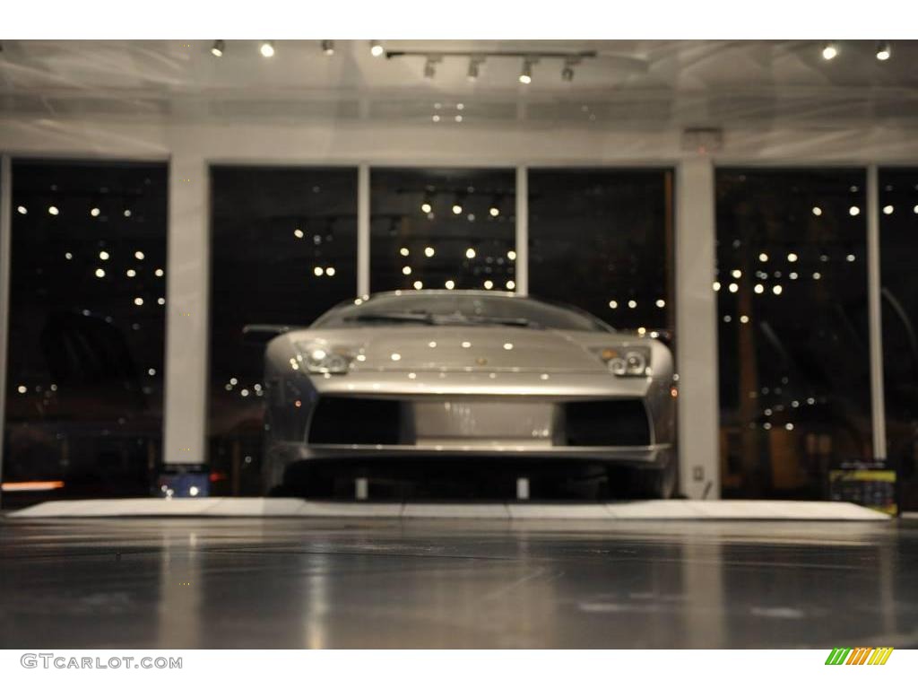 2002 Murcielago Coupe - Grey Metallic / Grey photo #41