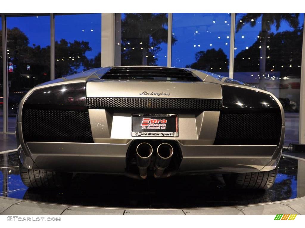 2002 Murcielago Coupe - Grey Metallic / Grey photo #42