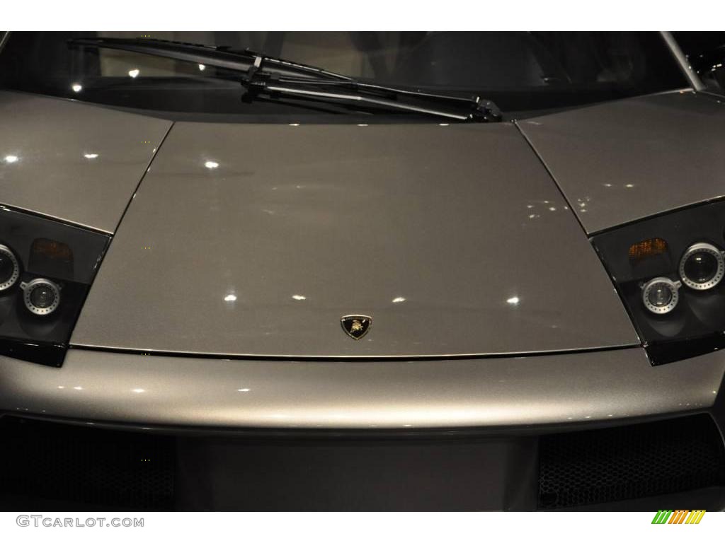 2002 Murcielago Coupe - Grey Metallic / Grey photo #47