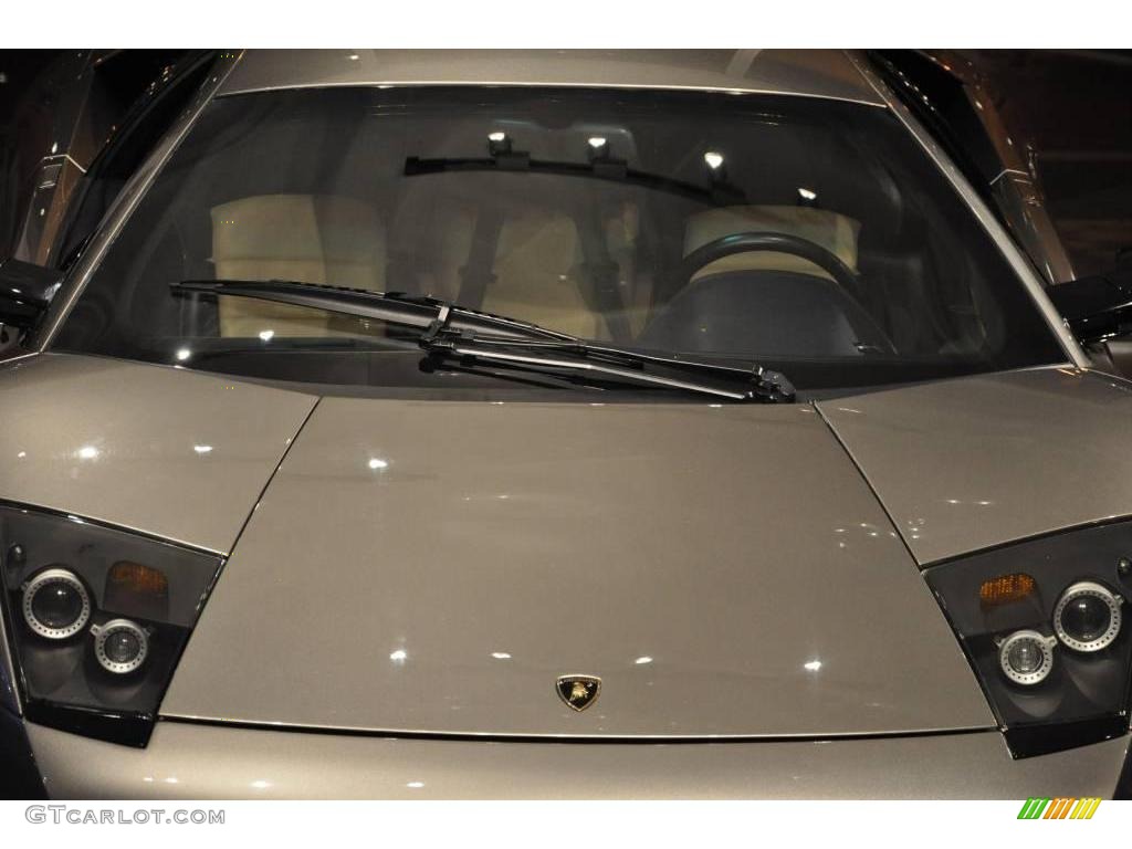 2002 Murcielago Coupe - Grey Metallic / Grey photo #49