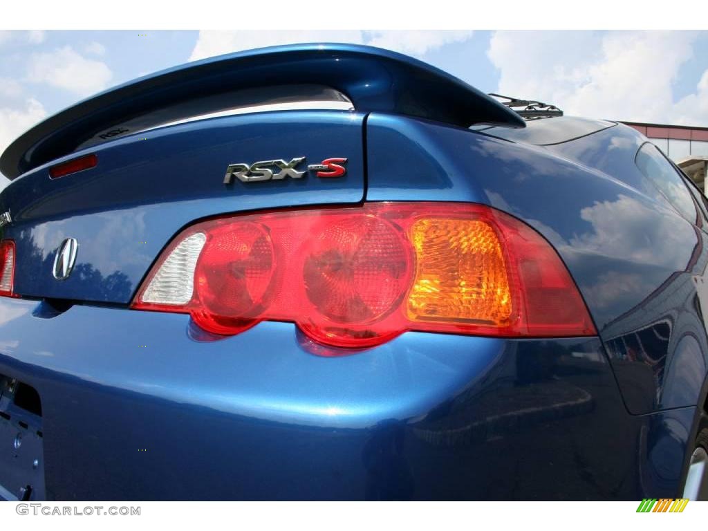 2004 RSX Type S Sports Coupe - Arctic Blue Pearl / Ebony photo #19