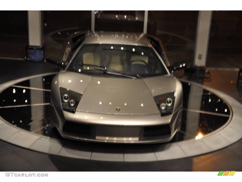 2002 Murcielago Coupe - Grey Metallic / Grey photo #50