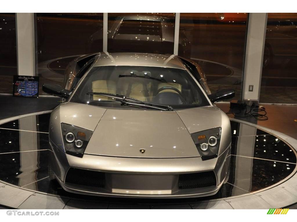 2002 Murcielago Coupe - Grey Metallic / Grey photo #51