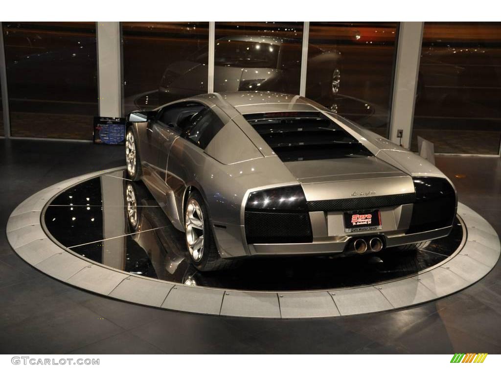 2002 Murcielago Coupe - Grey Metallic / Grey photo #52