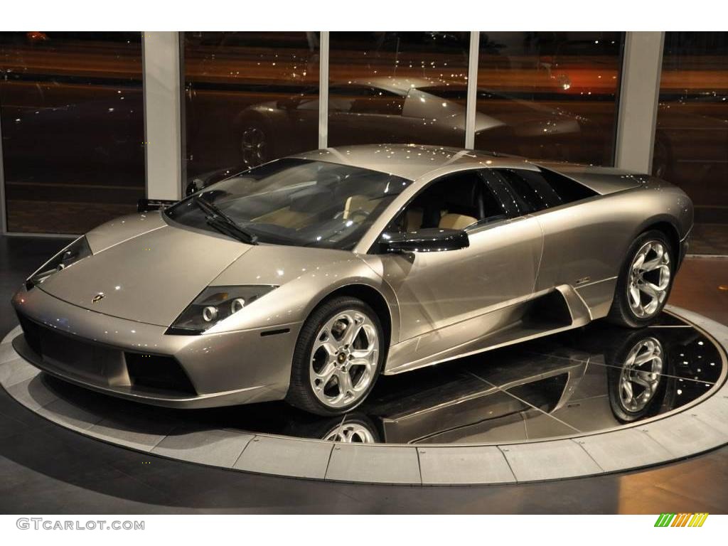 2002 Murcielago Coupe - Grey Metallic / Grey photo #53