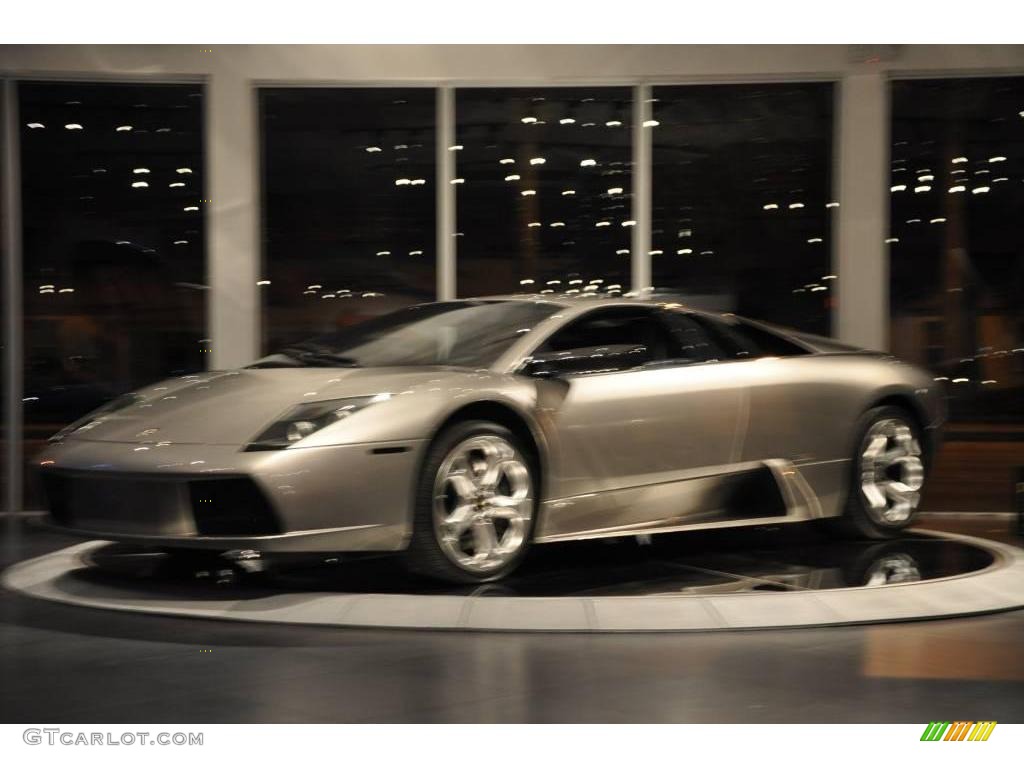 2002 Murcielago Coupe - Grey Metallic / Grey photo #54