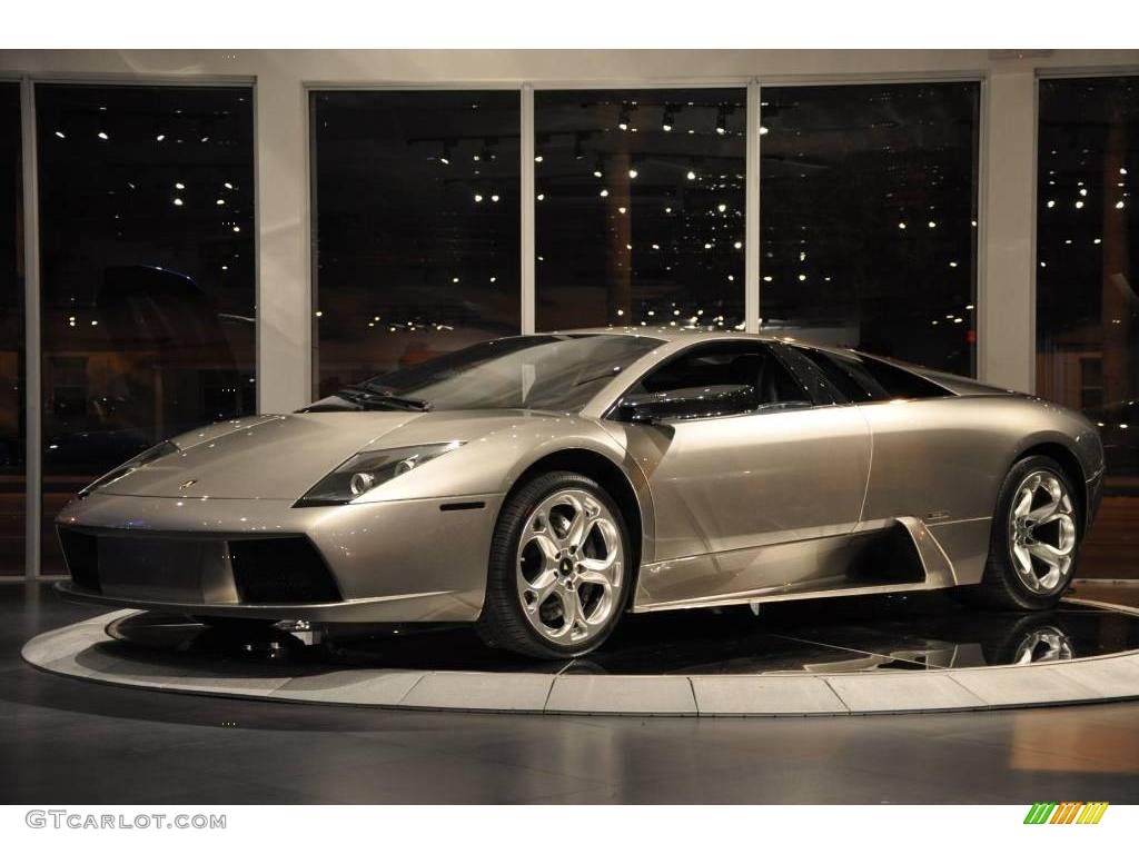 2002 Murcielago Coupe - Grey Metallic / Grey photo #55