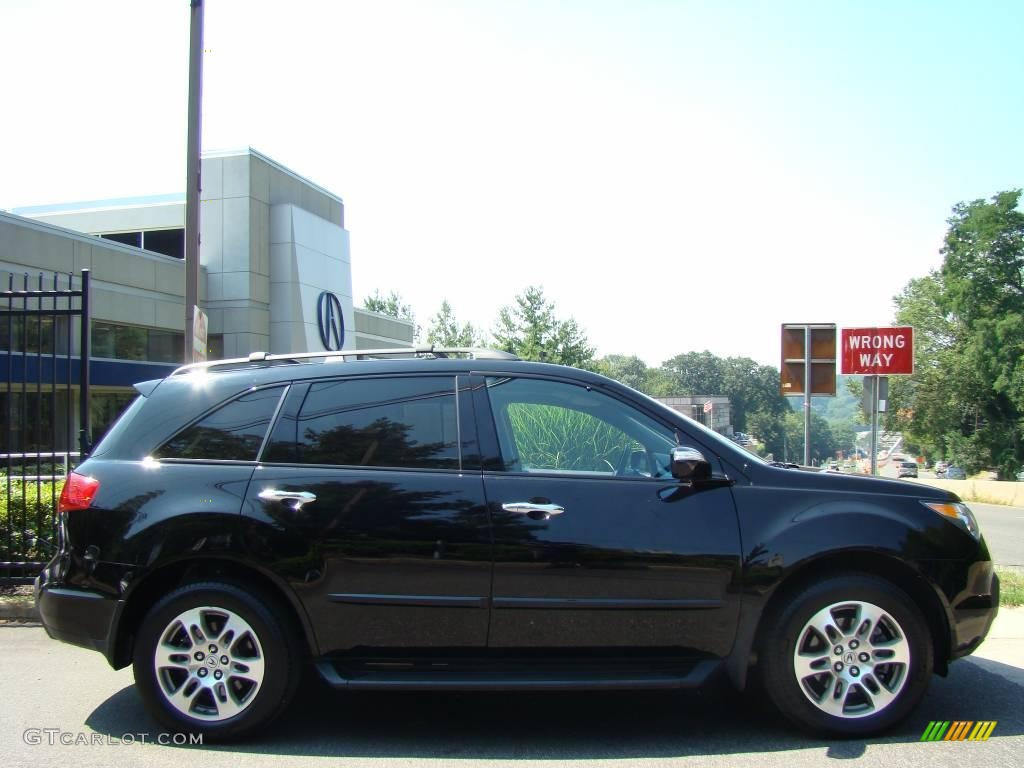 2007 MDX Technology - Formal Black Pearl / Ebony photo #3