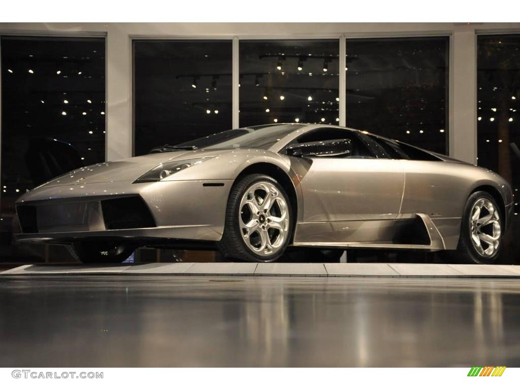 2002 Murcielago Coupe - Grey Metallic / Grey photo #57