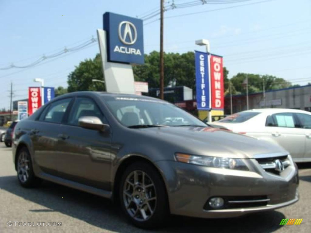 2008 TL 3.5 Type-S - Carbon Bronze Metallic / Taupe/Ebony photo #1