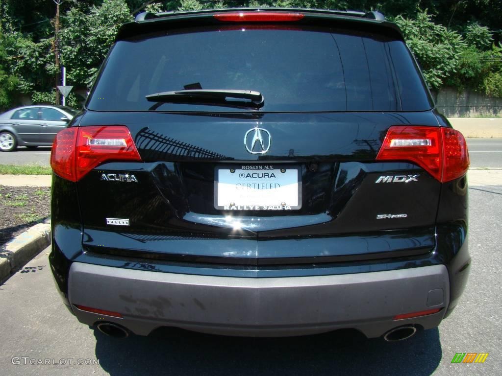 2007 MDX Technology - Formal Black Pearl / Ebony photo #5