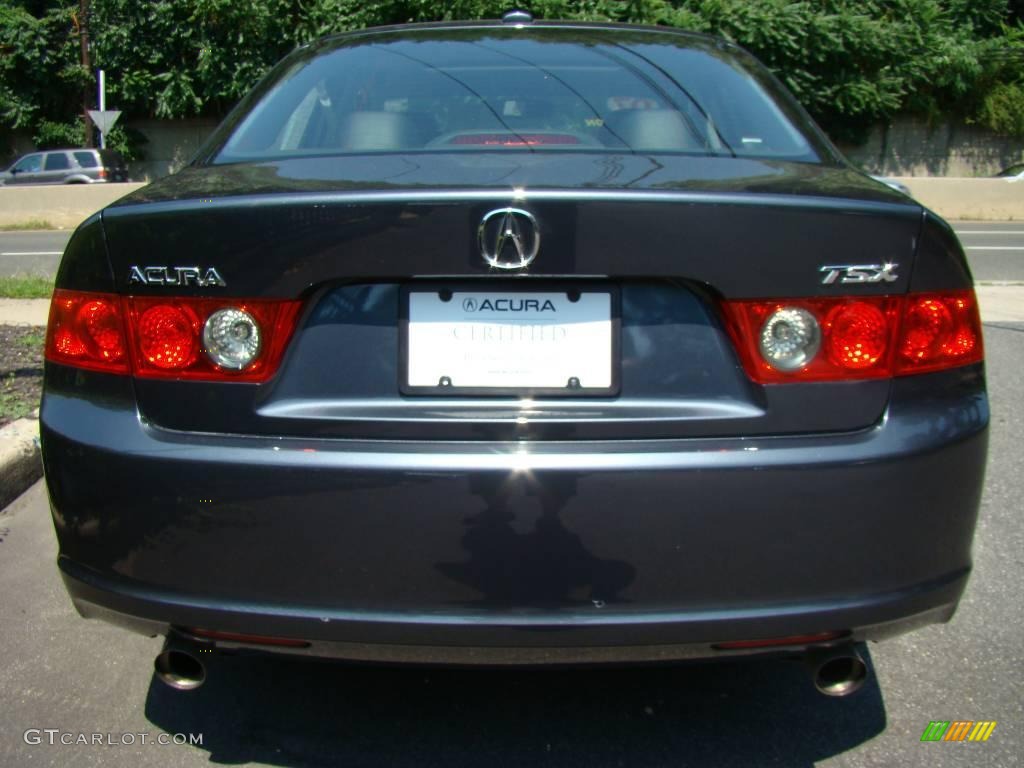 2007 TSX Sedan - Carbon Gray Pearl / Ebony photo #5