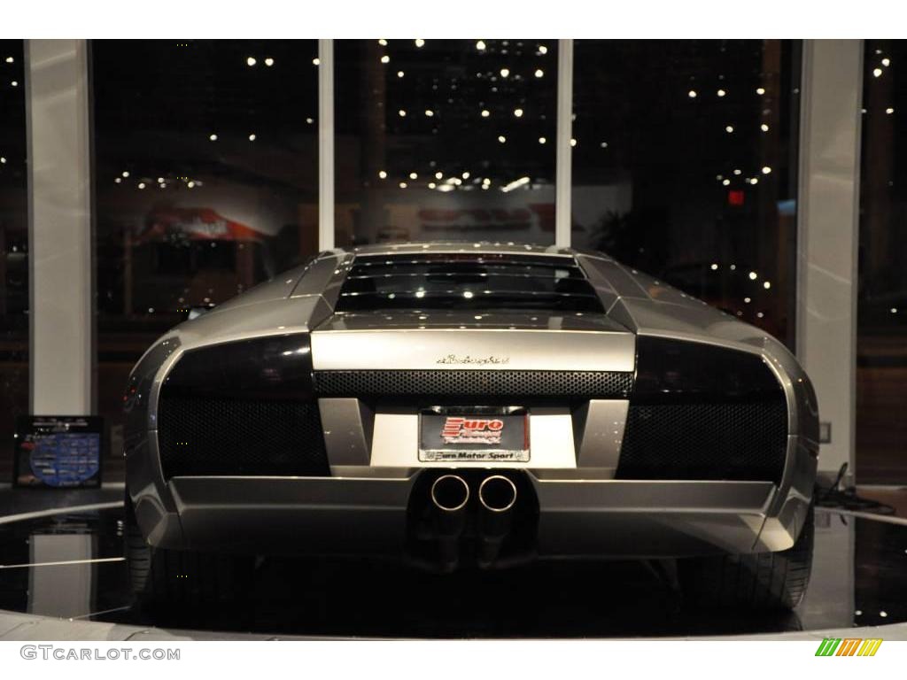 2002 Murcielago Coupe - Grey Metallic / Grey photo #59