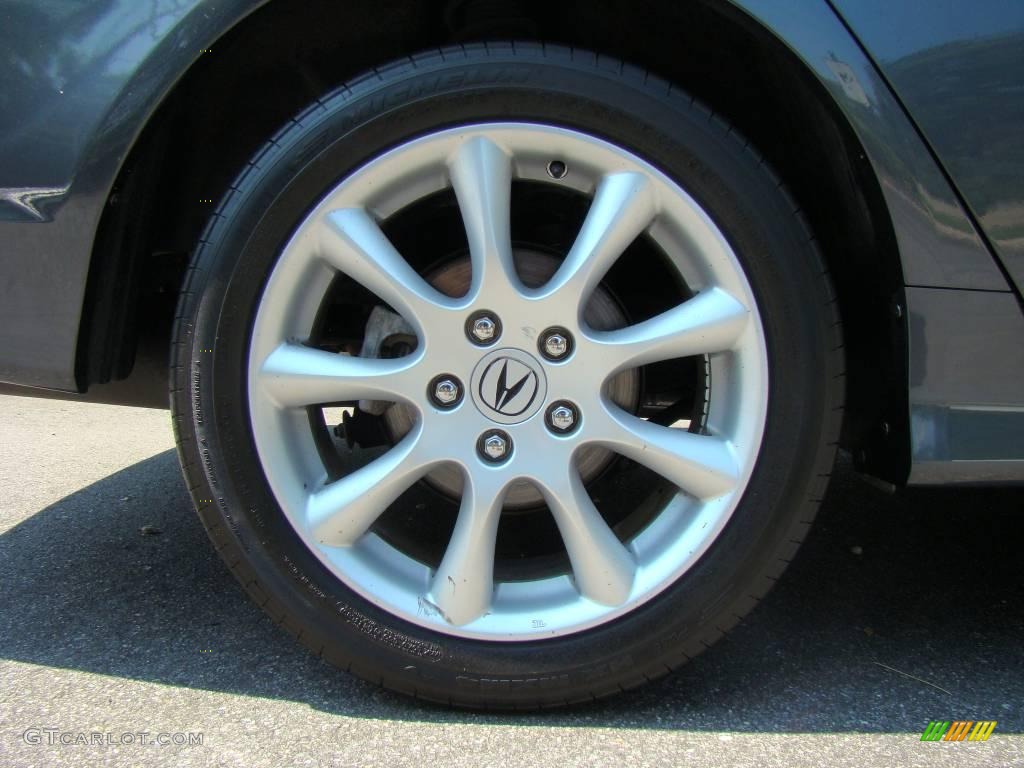 2007 TSX Sedan - Carbon Gray Pearl / Ebony photo #6