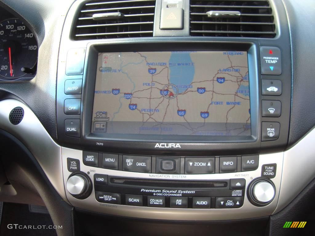 2006 TSX Sedan - Carbon Gray Pearl / Ebony Black photo #17