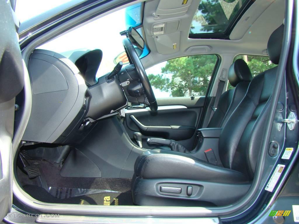 2007 TSX Sedan - Carbon Gray Pearl / Ebony photo #9