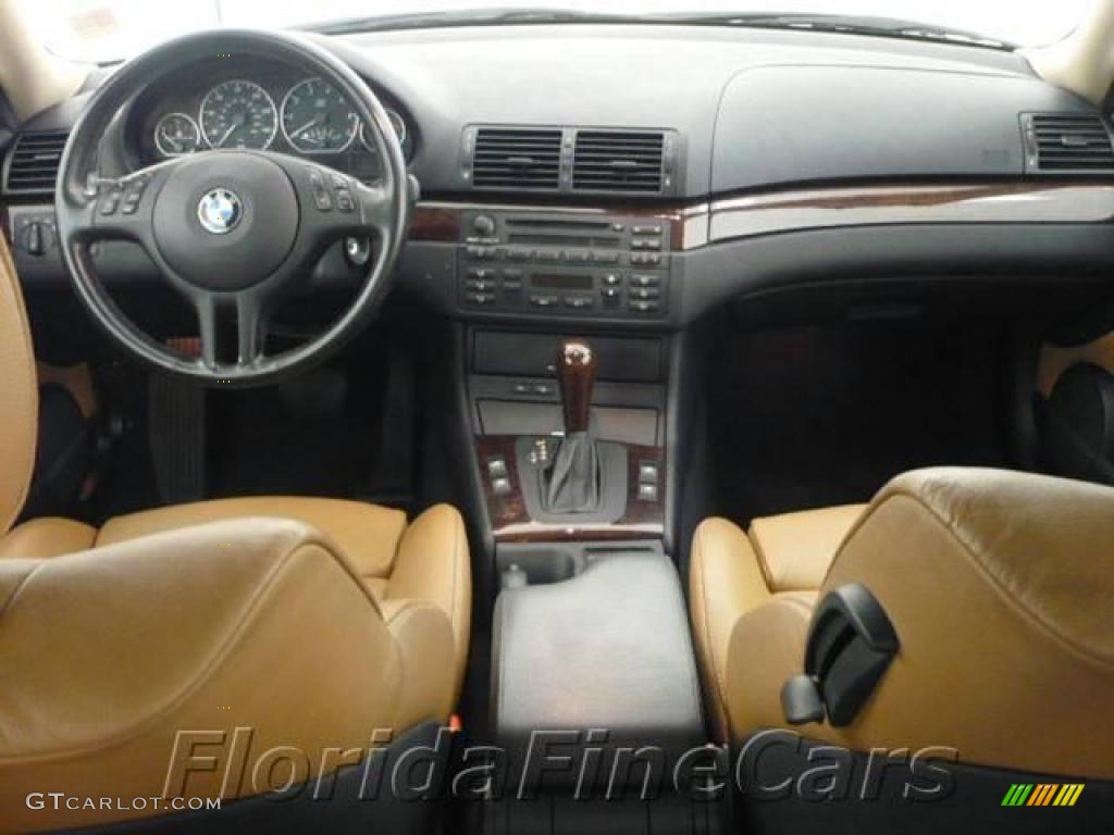 2004 3 Series 330i Coupe - Alpine White / Natural Brown photo #15