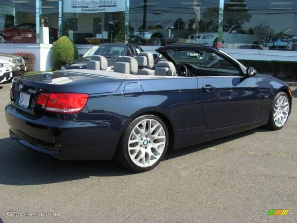 2009 3 Series 328i Convertible - Monaco Blue Metallic / Grey Dakota Leather photo #14