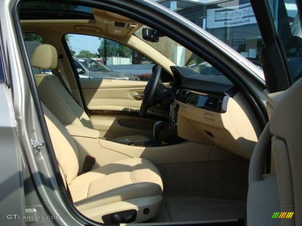 2009 3 Series 328xi Sport Wagon - Platinum Bronze Metallic / Beige photo #22