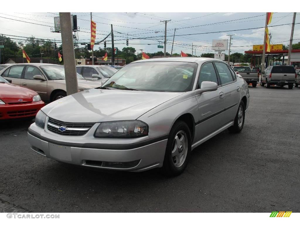 2002 Impala LS - Galaxy Silver Metallic / Medium Gray photo #1