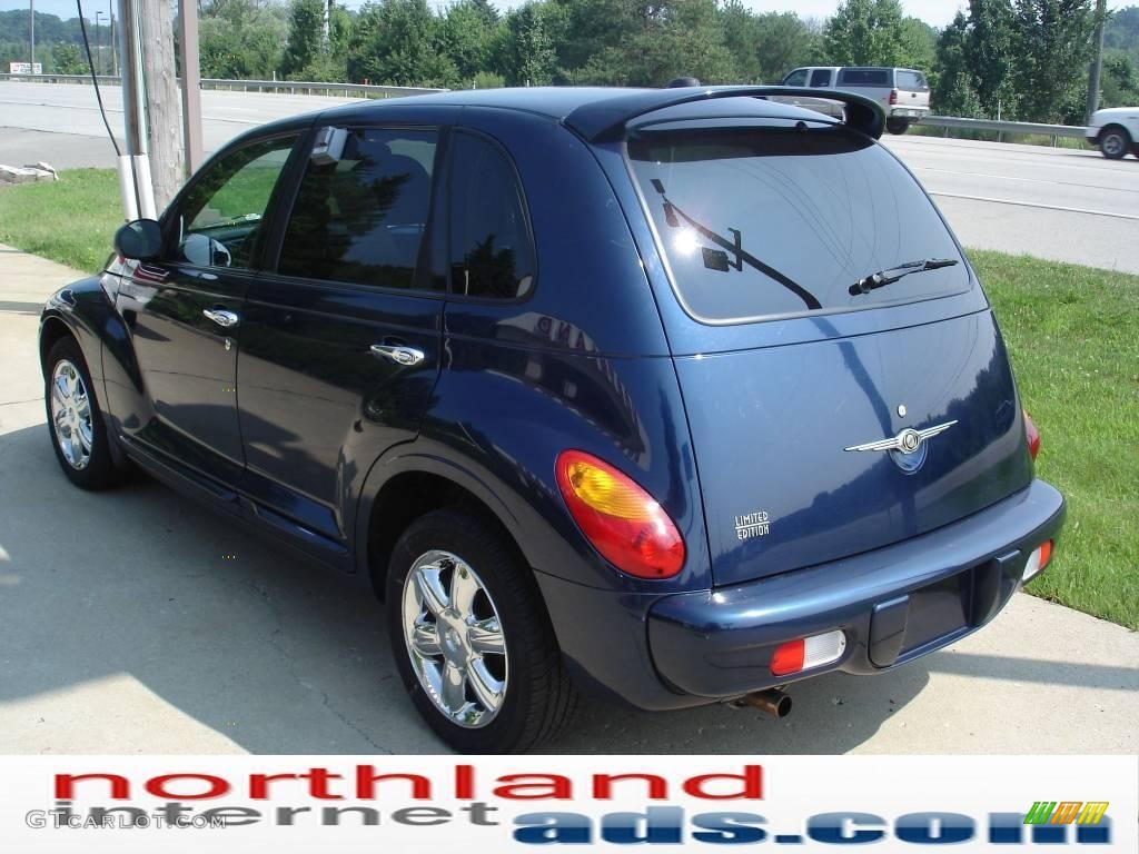 2004 PT Cruiser Limited - Midnight Blue Pearlcoat / Dark Slate Gray photo #4