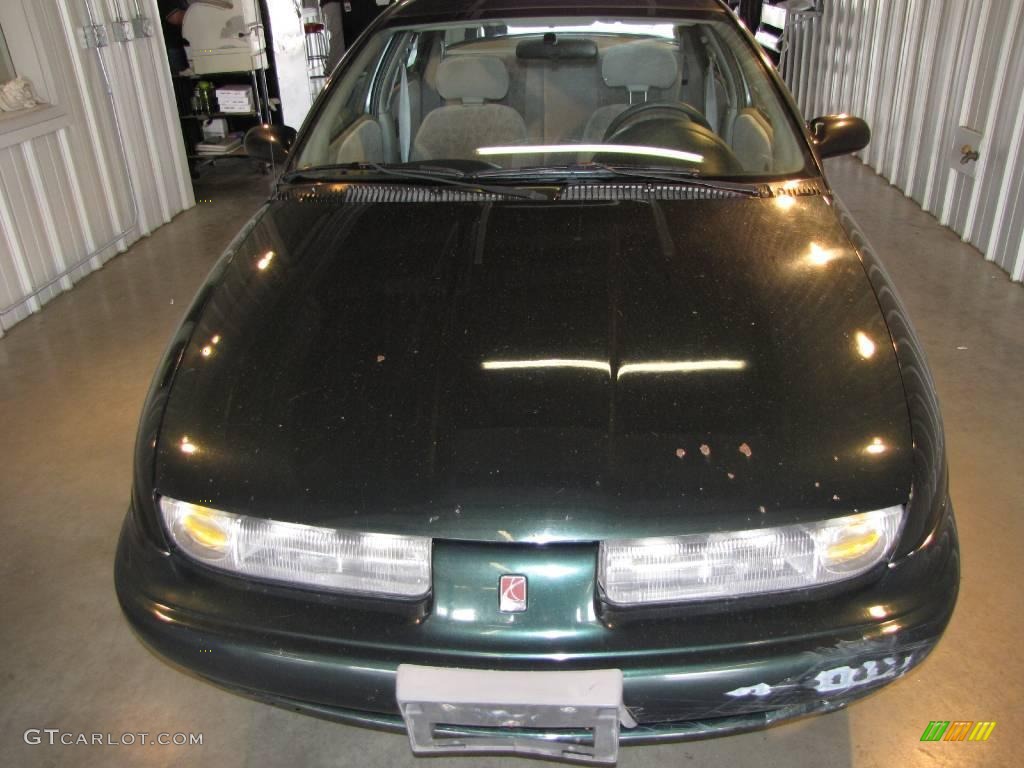 1998 S Series SL2 Sedan - Dark Green Metallic / Black/Gray photo #3